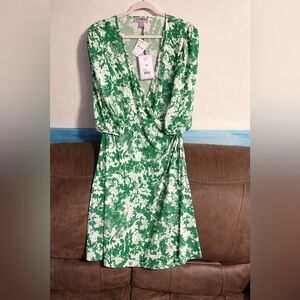 NWT By Design Floral Midi Length Dress Size 1X